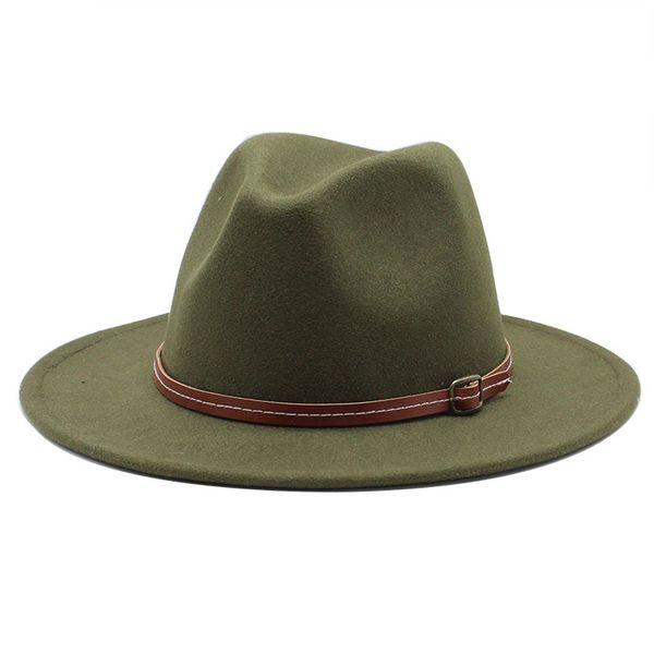 grain ribbon hat women men wool fedora hat with leather ribbon gentleman elegant lady winter autumn wide brim jazz church panama, Blue;gray
grain ribbon hat women men wool fedora hat with leather ribbon gentleman elegant lady winter autumn wide brim jazz church panama, Blue;gray