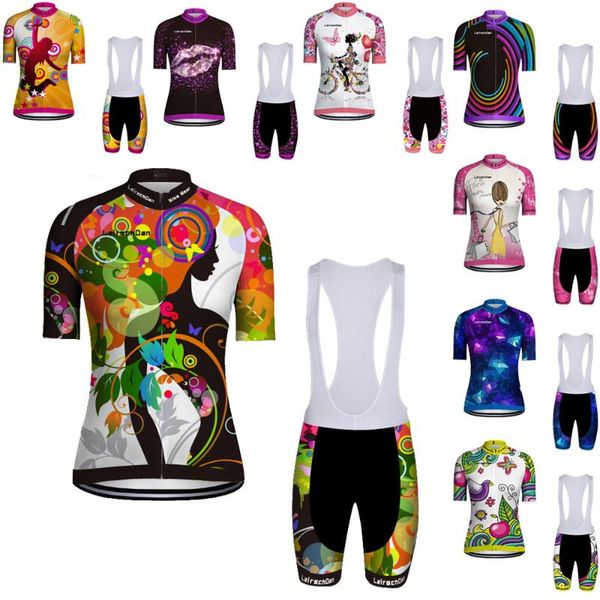 racing sets lairschdan female cycling clothing 2021 jersey bib shorts set mtb women's bike outfit fietskleding dames bicycle clothes, Black;blue
racing sets lairschdan female cycling clothing 2021 jersey bib shorts set mtb women's bike outfit fietskleding dames bicycle clothes, Black;blue