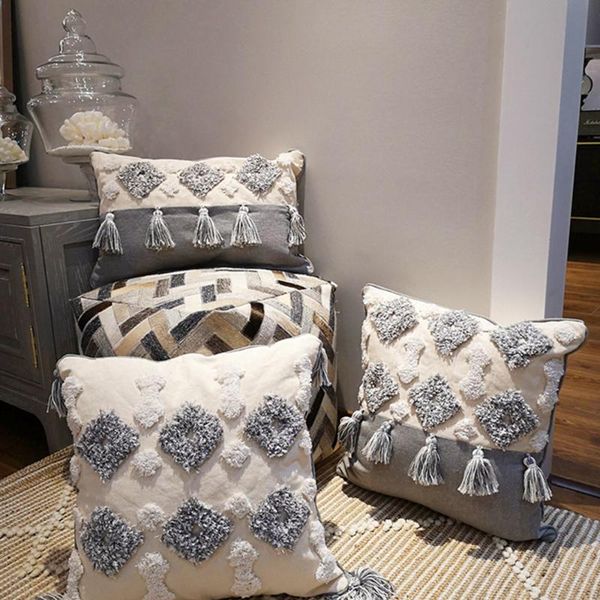 pillow case boho cushion cover morocco tufted tassel throw covers 45x45/30x50 cotton pillowcase sofa home decoration
pillow case boho cushion cover morocco tufted tassel throw covers 45x45/30x50 cotton pillowcase sofa home decoration