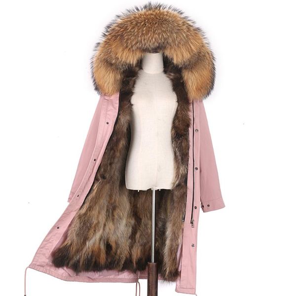 women's fur & faux winter jacket women x-long parka 2021 waterproof big natural raccoon collar hood real coat thick warm, Black
women's fur & faux winter jacket women x-long parka 2021 waterproof big natural raccoon collar hood real coat thick warm, Black