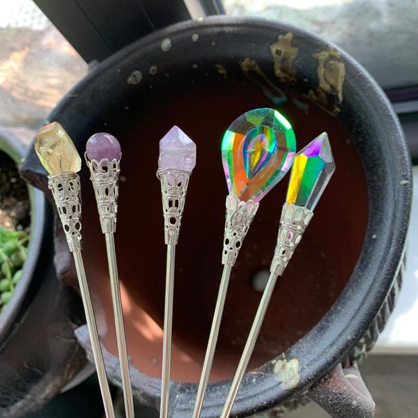 hair clips & barrettes raw crystal hairpin stick plated stained glass sun catcher accessories wedding bride boho gift, Golden;silver
hair clips & barrettes raw crystal hairpin stick plated stained glass sun catcher accessories wedding bride boho gift, Golden;silver