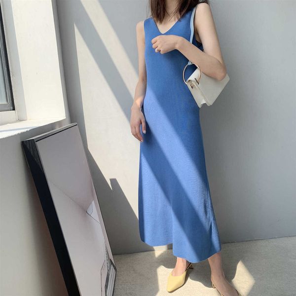 women's sweaters knitting sleeveless winter basic long pullovers maxi dress femme tricot pull jgqo, White;black
women's sweaters knitting sleeveless winter basic long pullovers maxi dress femme tricot pull jgqo, White;black