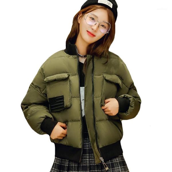 women's down & parkas arrival winter jacket women o neck cotton padded korean style female jackets zip fur collar, Black
women's down & parkas arrival winter jacket women o neck cotton padded korean style female jackets zip fur collar, Black