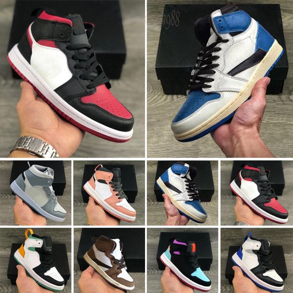 kids 1 og high basketball shoes 1s pink green university blue court purple royal bred toe unc obsidian game sneakers trainers
kids 1 og high basketball shoes 1s pink green university blue court purple royal bred toe unc obsidian game sneakers trainers