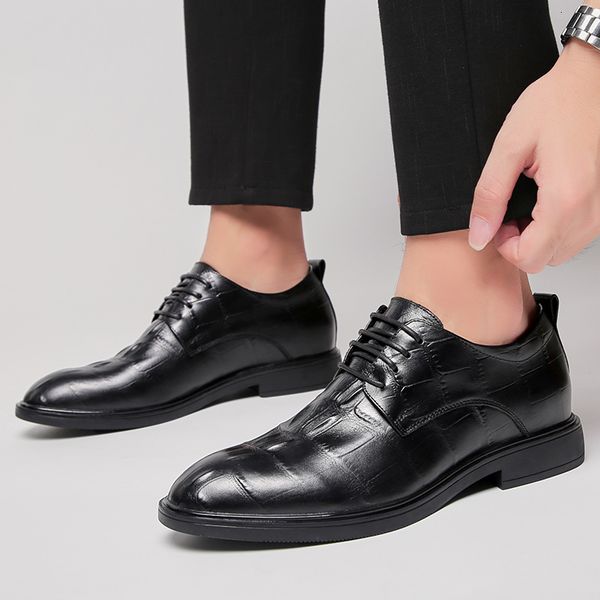 dress shoes men suit lace up party 's italian genuine leather zapatos hombre formal sapato social masculino 8bsf, Black
dress shoes men suit lace up party 's italian genuine leather zapatos hombre formal sapato social masculino 8bsf, Black