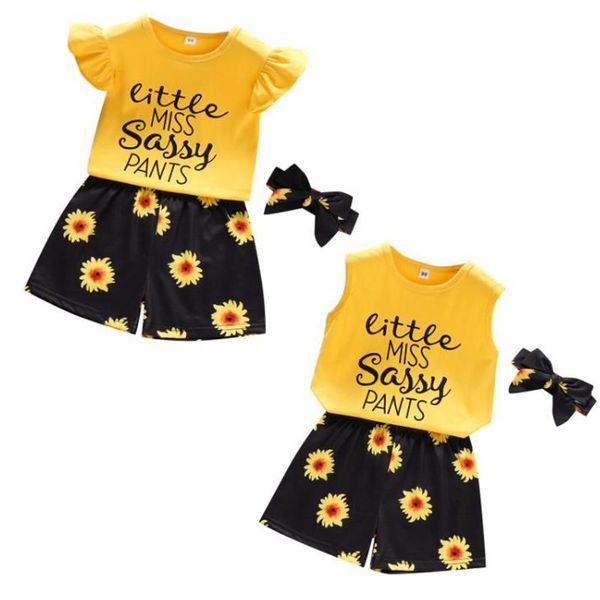 clothing sets 3pcs girls clothes set flying sleeve sleeveless o-neck t-shirt sunflower print short pant with bow-knot headband 2-6 year, White
clothing sets 3pcs girls clothes set flying sleeve sleeveless o-neck t-shirt sunflower print short pant with bow-knot headband 2-6 year, White