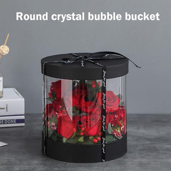 gift wrap round floral boxes mini transparent bouquet florist packaging box cake for christmas valentine's day party storage
gift wrap round floral boxes mini transparent bouquet florist packaging box cake for christmas valentine's day party storage