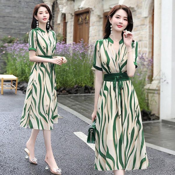 casual dresses green summer blouse dress pink orange short sleeve v-neck office lady robes party wedding female belt loose, Black;gray
casual dresses green summer blouse dress pink orange short sleeve v-neck office lady robes party wedding female belt loose, Black;gray