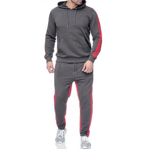 men's tracksuits 2021 2-piece hoodie suit sweatshirt and sweatpants jogging hip-hop hooded sportswear, Gray
men's tracksuits 2021 2-piece hoodie suit sweatshirt and sweatpants jogging hip-hop hooded sportswear, Gray