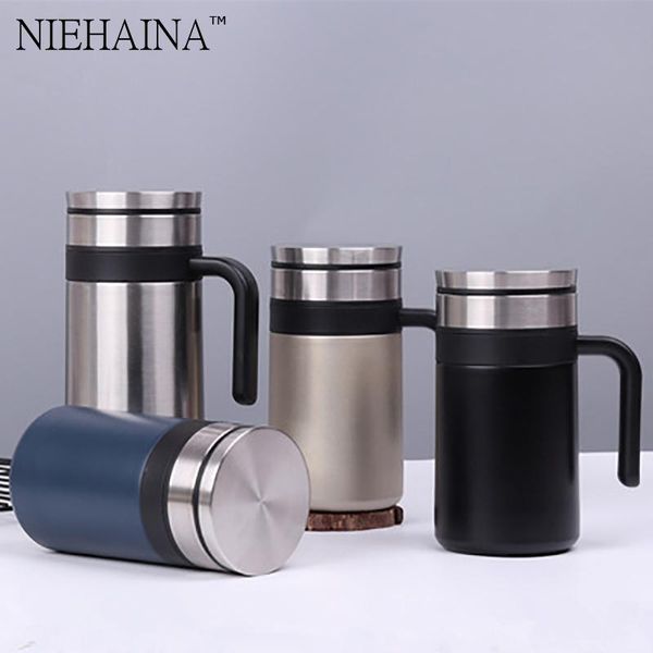 water bottles 430ml stainless steel vacuum mug business office cup handle filter mesh tea
water bottles 430ml stainless steel vacuum mug business office cup handle filter mesh tea
