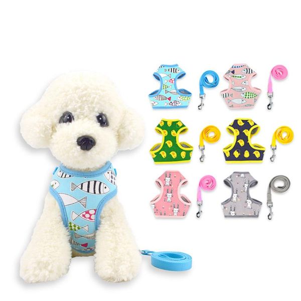 dog collars & leashes pet harness vest collar breathable nylon mesh leash for puppy cat cartoon supplies
dog collars & leashes pet harness vest collar breathable nylon mesh leash for puppy cat cartoon supplies