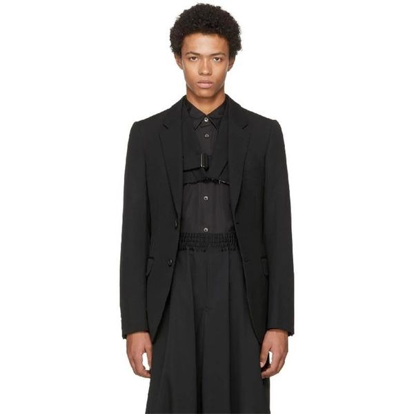 men's suits & blazers fashion original custom simple classic self-cultivation stitching casual personality irregular, White;black
men's suits & blazers fashion original custom simple classic self-cultivation stitching casual personality irregular, White;black