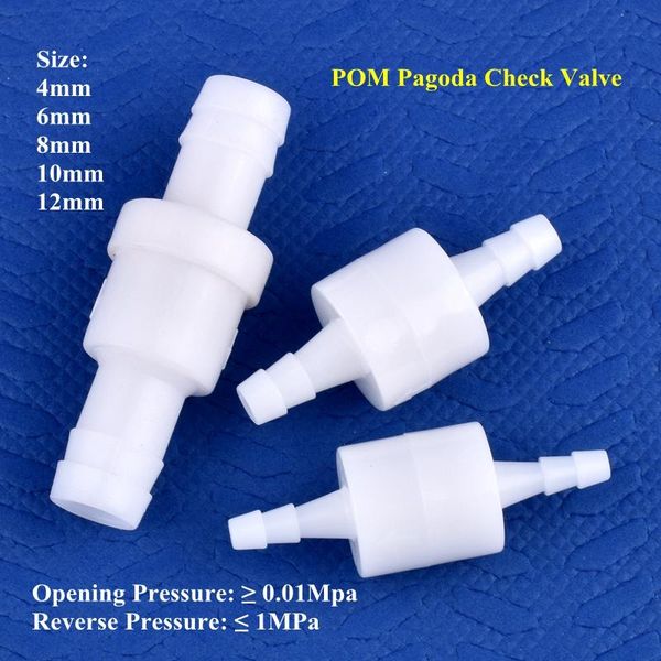 watering equipments 1~100pcs 4~12mm pom check valve drip irrigation hose joint non-return aquarium fish tank water pipe one-way
watering equipments 1~100pcs 4~12mm pom check valve drip irrigation hose joint non-return aquarium fish tank water pipe one-way