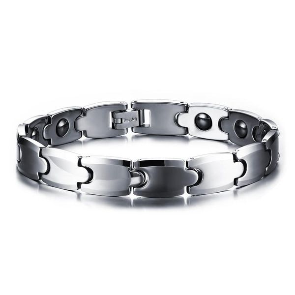 simple jewelry men magnetic health care belt pure tungsten steel bracelet men's holiday gift wbrm-001 link, chain, Black
simple jewelry men magnetic health care belt pure tungsten steel bracelet men's holiday gift wbrm-001 link, chain, Black