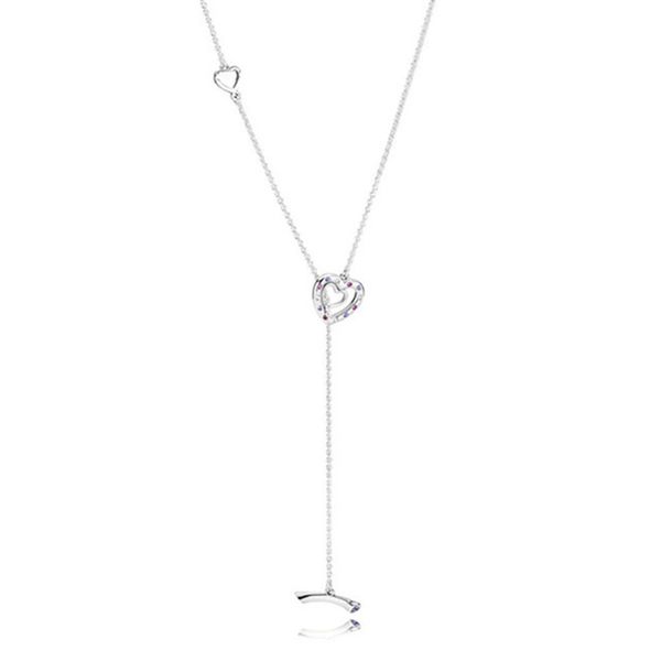 new 2021 100% 925 sterling silver bright hearts necklace fit diy original fshion jewelry gift 11112
new 2021 100% 925 sterling silver bright hearts necklace fit diy original fshion jewelry gift 11112