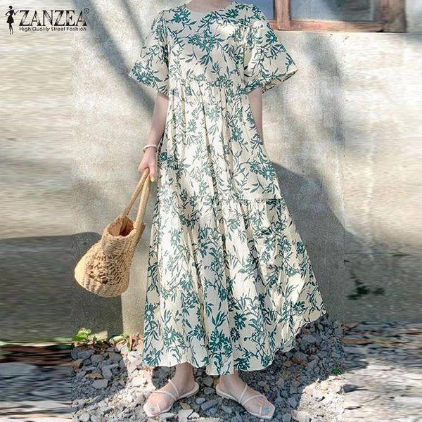 party dresses oversize women's printed sundress 2022 summer midi dress casual short sleeve floral vestidos female o-neck robe pocket, White;black
party dresses oversize women's printed sundress 2022 summer midi dress casual short sleeve floral vestidos female o-neck robe pocket, White;black