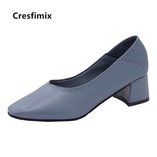 dress shoes cresfimix zapato tacon alto women fashion blue office high heel ladies soft & comfortable square pu pumps a9057, Black
dress shoes cresfimix zapato tacon alto women fashion blue office high heel ladies soft & comfortable square pu pumps a9057, Black