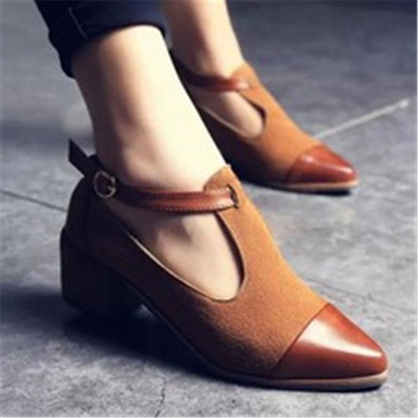 dress shoes woman spring autumn mid heels retro pumps fashion pointed toe hollow out ladies zapatos mujer black brown
dress shoes woman spring autumn mid heels retro pumps fashion pointed toe hollow out ladies zapatos mujer black brown