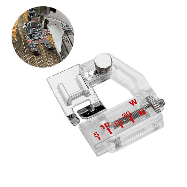 sewing notions & tools machine accessories adjustable guide presser foot and snap-on bias binder for brother, singer,etc 1pcs, Black
sewing notions & tools machine accessories adjustable guide presser foot and snap-on bias binder for brother, singer,etc 1pcs, Black
