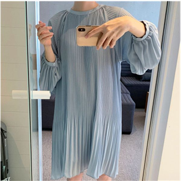 casual dresses elegant women pleated party dress spring summer long sleeve o neck chiffon loose office female vestidos f0k2, Black;gray
casual dresses elegant women pleated party dress spring summer long sleeve o neck chiffon loose office female vestidos f0k2, Black;gray