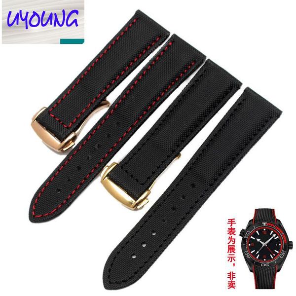 watch bands uyong band is equipped with the seaworld series nylon canvas 20 22mm male black red yellow, Black;brown
watch bands uyong band is equipped with the seaworld series nylon canvas 20 22mm male black red yellow, Black;brown