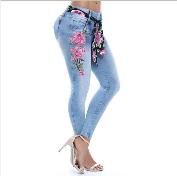 fashion jeans for women xl-5xl autumn and winter fat buttocks big size high elastic embroidered leggings, Blue
fashion jeans for women xl-5xl autumn and winter fat buttocks big size high elastic embroidered leggings, Blue