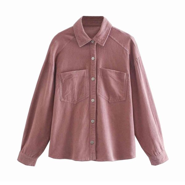 blsqr women green oversized corduroy jacket loose lapel pocket long sleeve shirt female femininas blouse 210430, White
blsqr women green oversized corduroy jacket loose lapel pocket long sleeve shirt female femininas blouse 210430, White