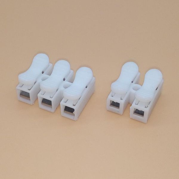 

other lighting accessories 20pcs ch2 ch3 2 pins 3pins electrical cable connectors quick splice lock wire terminals