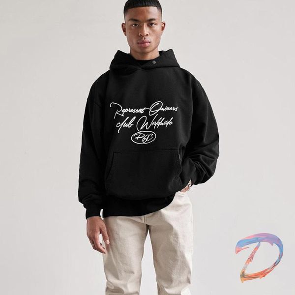 men's hoodies & sweatshirts represent hoodie high street fashion loose pullover oversize women's hooded, Black
men's hoodies & sweatshirts represent hoodie high street fashion loose pullover oversize women's hooded, Black