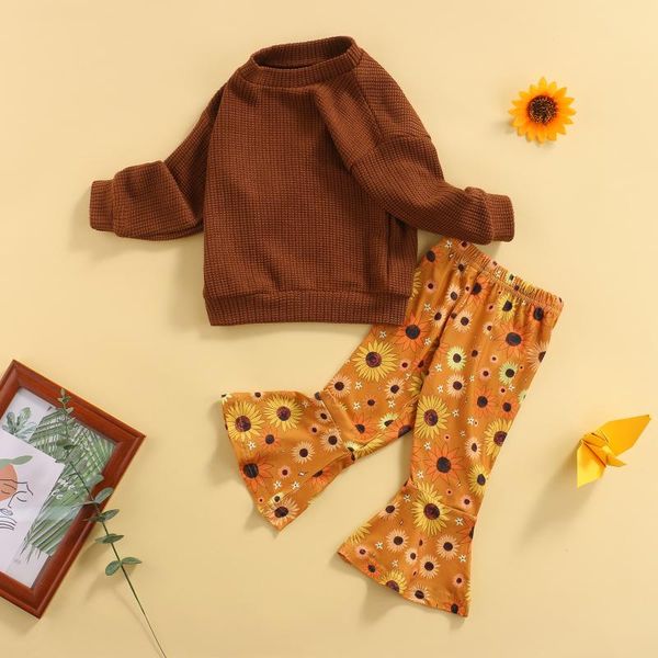 clothing sets autumn infant kids girls long sleeve sweatershirt + flare pants 2pcs outfits set, White
clothing sets autumn infant kids girls long sleeve sweatershirt + flare pants 2pcs outfits set, White
