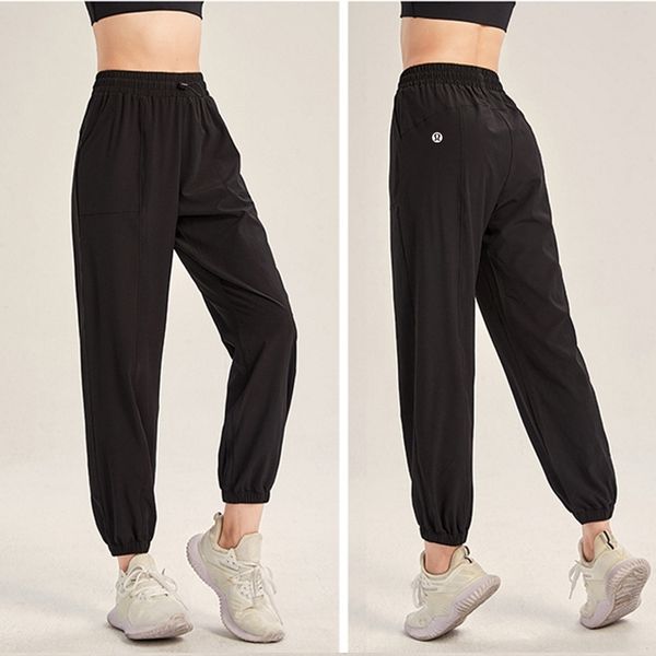 new women same yoga pants lulu loose legged fitness pants elastic waist sweatpants, Black
new women same yoga pants lulu loose legged fitness pants elastic waist sweatpants, Black
