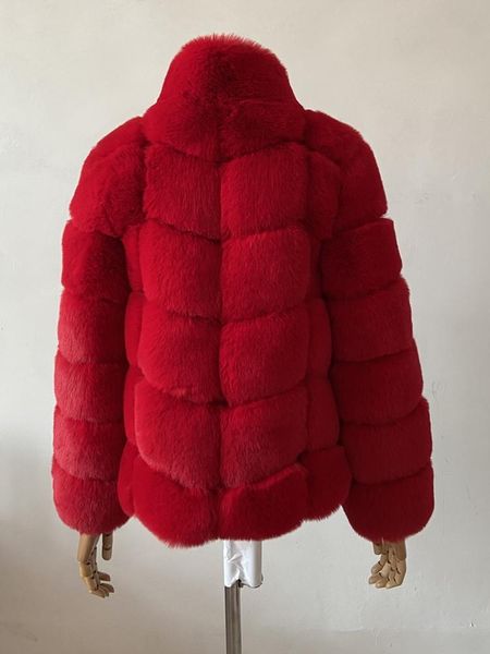 women's fur & faux coat short hooded imitation hair long sleeve stitching female, Black
women's fur & faux coat short hooded imitation hair long sleeve stitching female, Black