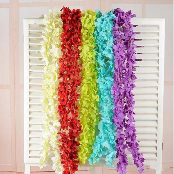 decorative flowers & wreaths 80"(200cm) super long artificial silk flower hydrangea wisteria garland for garden home wedding decoration
decorative flowers & wreaths 80"(200cm) super long artificial silk flower hydrangea wisteria garland for garden home wedding decoration