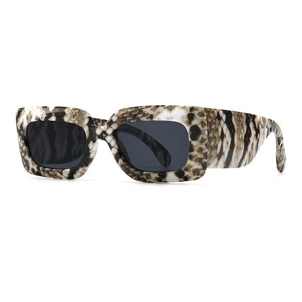 sunglasses fashion retro square women men 2021 designer travel snake pattern sun glasses male shades uv400, White;black
sunglasses fashion retro square women men 2021 designer travel snake pattern sun glasses male shades uv400, White;black