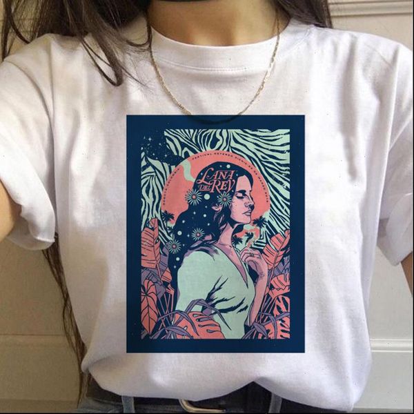 womens lana del rey ulzzang summer t shirt basic o neck ladies design print beautiful korean women, White
womens lana del rey ulzzang summer t shirt basic o neck ladies design print beautiful korean women, White