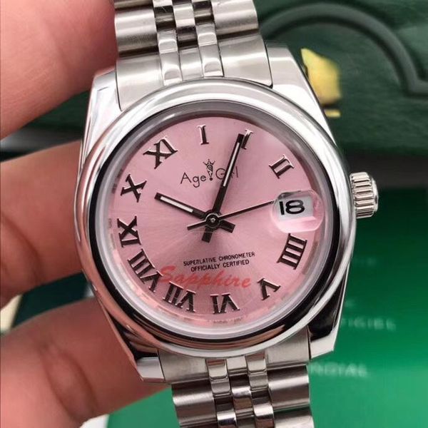 wristwatches stainless steel bracelet sapphire watch women lady automatic mechanical diamond silver gold red pink blue 31mm, Slivery;brown
wristwatches stainless steel bracelet sapphire watch women lady automatic mechanical diamond silver gold red pink blue 31mm, Slivery;brown
