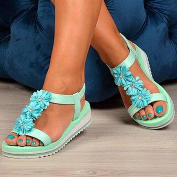 women's sandals 2021 flower t-tied slip on casual ladies shoes summer elastic band ankle strap platform comfortable female, Black
women's sandals 2021 flower t-tied slip on casual ladies shoes summer elastic band ankle strap platform comfortable female, Black