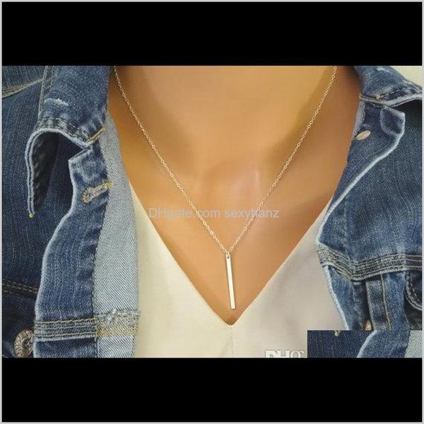 pendant & pendants jewelry drop delivery 2021 10pcs- n110 gold sier personalized vertical skinny simple stick necklace slim initial bar neck, Silver
pendant & pendants jewelry drop delivery 2021 10pcs- n110 gold sier personalized vertical skinny simple stick necklace slim initial bar neck, Silver