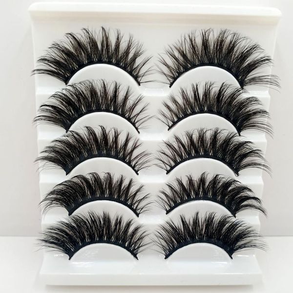 5pairs 3d mink eyelashes natural false lashes dramatic volume extension thick makeup custom your logo1
5pairs 3d mink eyelashes natural false lashes dramatic volume extension thick makeup custom your logo1