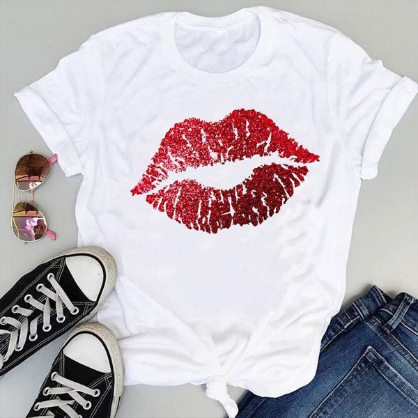 clothing cartoon lip girl women trend fashion print graphic summer short sleeve female clothes tees t shirt, White
clothing cartoon lip girl women trend fashion print graphic summer short sleeve female clothes tees t shirt, White