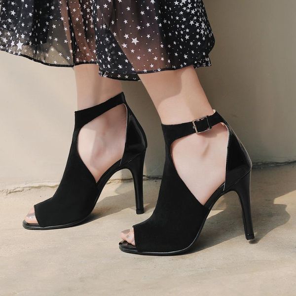 dress shoes women sandals thin heels fashion concise buckle ankle wrap black open toe summer size 43
dress shoes women sandals thin heels fashion concise buckle ankle wrap black open toe summer size 43