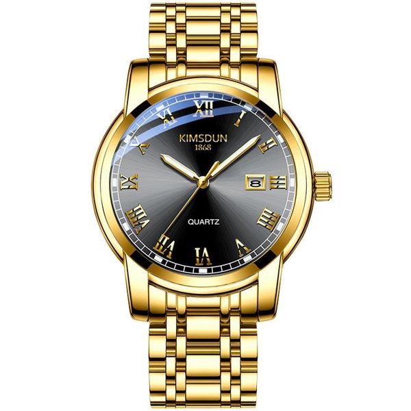 wristwatches relojes para hombre kimsdun fashion brand luminous waterproof quartz watch luxury men stainless steel male clock business, Slivery;brown
wristwatches relojes para hombre kimsdun fashion brand luminous waterproof quartz watch luxury men stainless steel male clock business, Slivery;brown