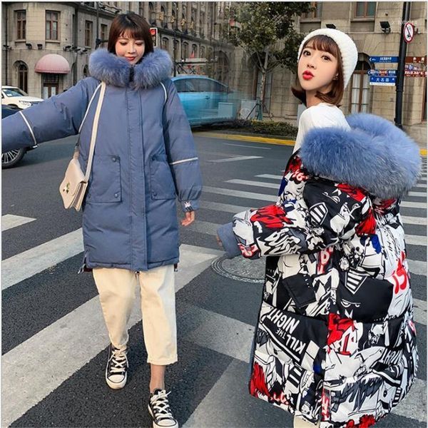 women's down & parkas double -sided wear women parka very of winter fake fur hooded jacket thick 2491, Black
women's down & parkas double -sided wear women parka very of winter fake fur hooded jacket thick 2491, Black