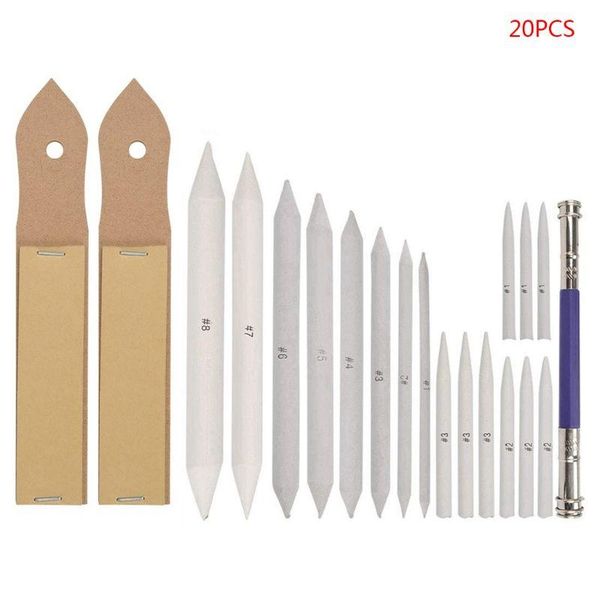 gift sets 20pcs/set sandpaper blending paper stumps sketch pencil extension rod extender sharpen drawing tool
gift sets 20pcs/set sandpaper blending paper stumps sketch pencil extension rod extender sharpen drawing tool
