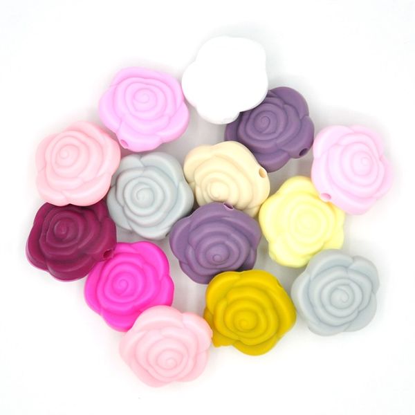 mini flower silicone teething beads food grade bpa sensory loose beads diy jewelry making accessories
mini flower silicone teething beads food grade bpa sensory loose beads diy jewelry making accessories