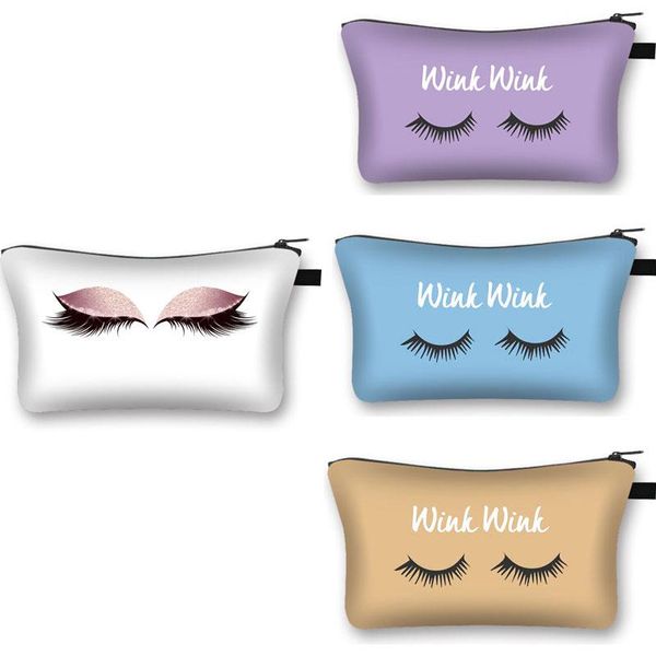 curling eyelashes woman makeup bag printing beauty kit girls travel canvas storage cosmetic bags gift & cases
curling eyelashes woman makeup bag printing beauty kit girls travel canvas storage cosmetic bags gift & cases