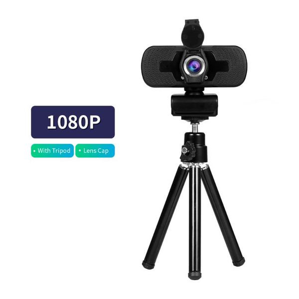 webcam 1080p hd wide-angle web camera usb plug & play video conference with lens cap tripod for pc lapwebcams
webcam 1080p hd wide-angle web camera usb plug & play video conference with lens cap tripod for pc lapwebcams