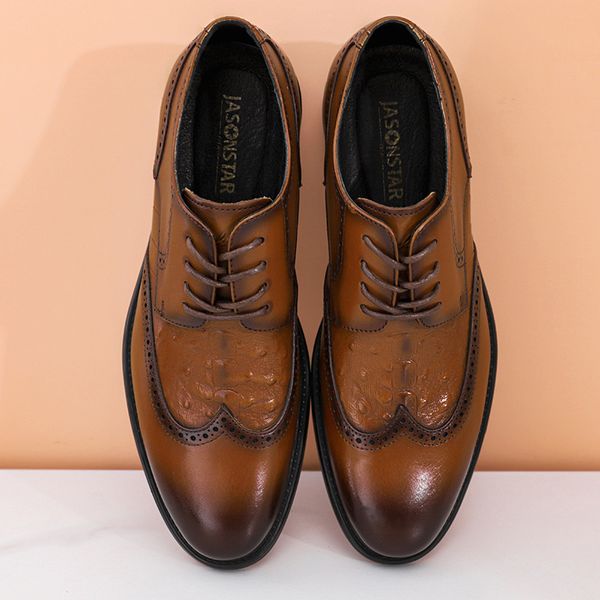 464748 size 2021 spring new british style mens casual leather shoes mens genuine leather brogue gentleman mens shoes fashion thin shoes, Black
464748 size 2021 spring new british style mens casual leather shoes mens genuine leather brogue gentleman mens shoes fashion thin shoes, Black