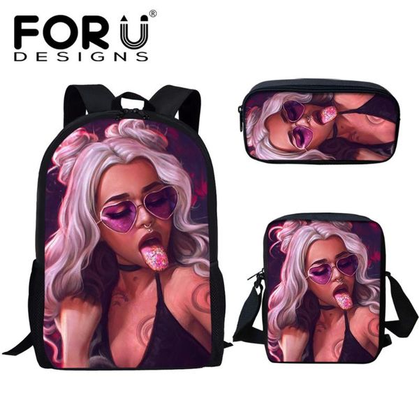 black art african girl printing school bags for kids primary schoolbag children 3pcs/set book cool satchel
black art african girl printing school bags for kids primary schoolbag children 3pcs/set book cool satchel