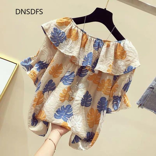 women's blouses & shirts floral printed summer office blouse women korean lady fashion short sleeve chiffon shirt simple ruffle neck wo, White
women's blouses & shirts floral printed summer office blouse women korean lady fashion short sleeve chiffon shirt simple ruffle neck wo, White